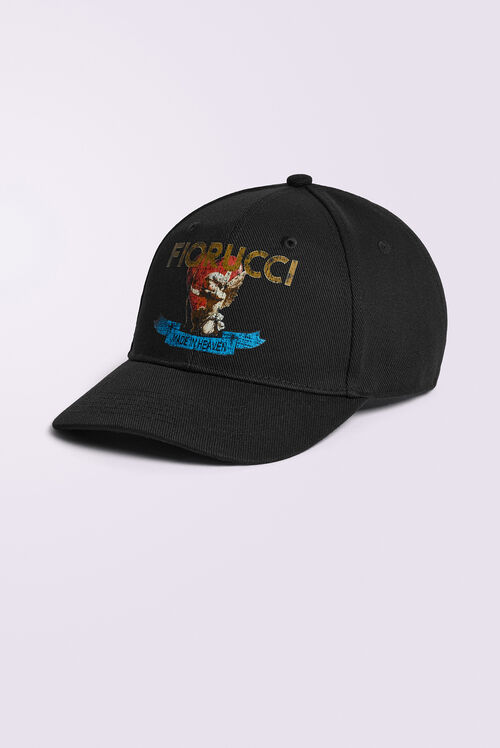 Rock Cupid Logo Cap Black